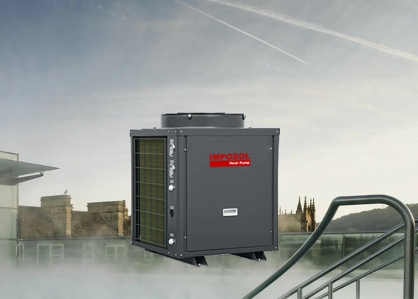 6 кВт / 8 кВт / 12 кВт Коммерческий тепловой насос «воздух-вода» с фиксированной скоростью и EVI, высокотемпературная горячая вода 75-80C